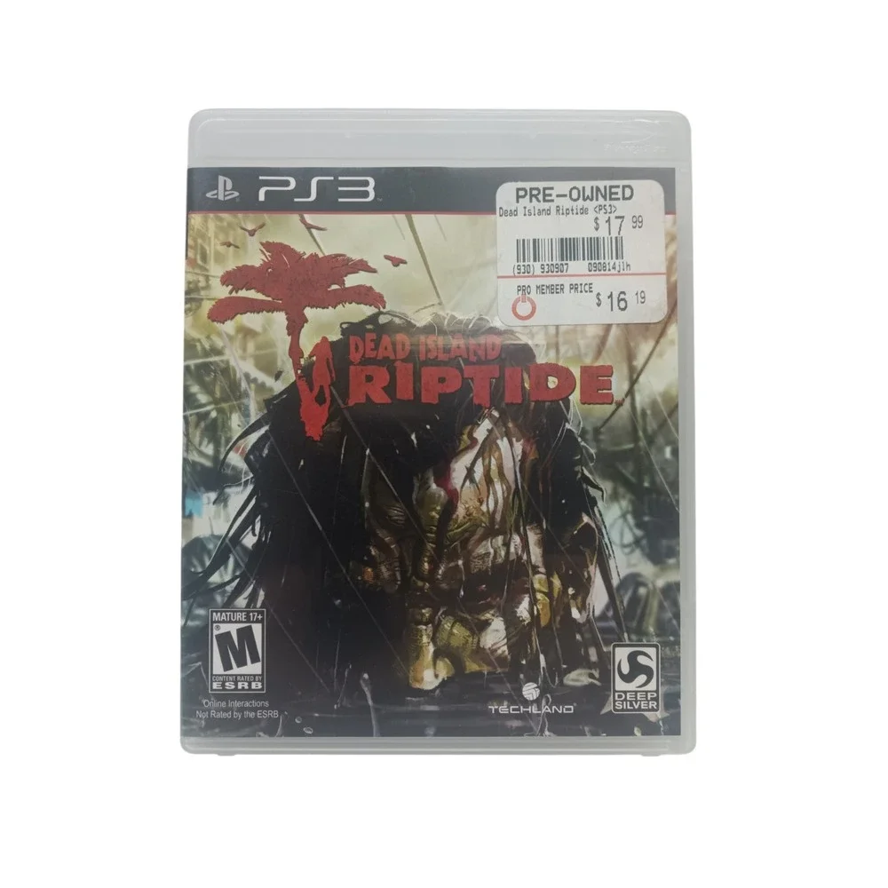 Sony PlayStation 3 Dead‎ Island & Dead Island RIPTIDE PS3 Bundle Lot Of 2 Games
